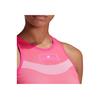 Adidas Color Block Printed Breathable Sports Tank Top Women Tops Pink DP0257