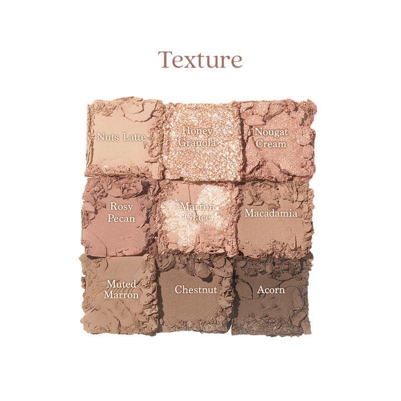 DASIQUE Schattenpalette Nr. 24 Gedämpfte Nüsse