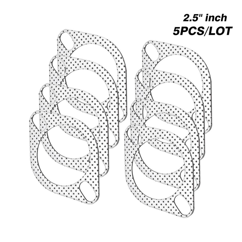 car Exhaust Gasket Flange 5pcs/Lot 2.25/2.5/2.75/3 inch Car Exhaust joints Engine Gasket/ Universal junta escape