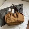 Women's Large Capacity Suede Shoulder Tote Bag Retro Casual Daily Work Travel Hobo Bags 2026 New Luxury Fashion Handbags