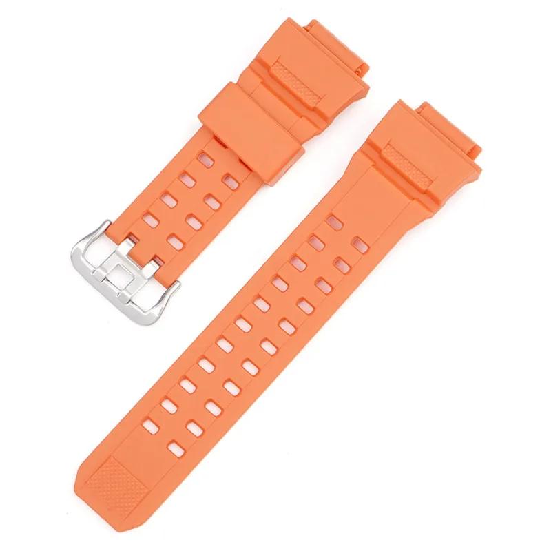 Resin Silicone Strap for Casio G-SHOCK RANGEMAN GW-9400 GW-9300 Men Camouflage Rubber Sport Waterproof Band Watch Accessories