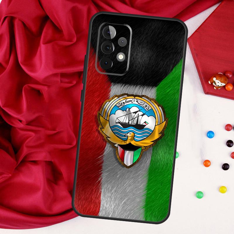 Kuwait Flag For Samsung Galaxy A15 A55 A53 A33 A35 A22 A32 A52 A54 A34 A14 A56 A36 A26 A16 A05 A06 Case