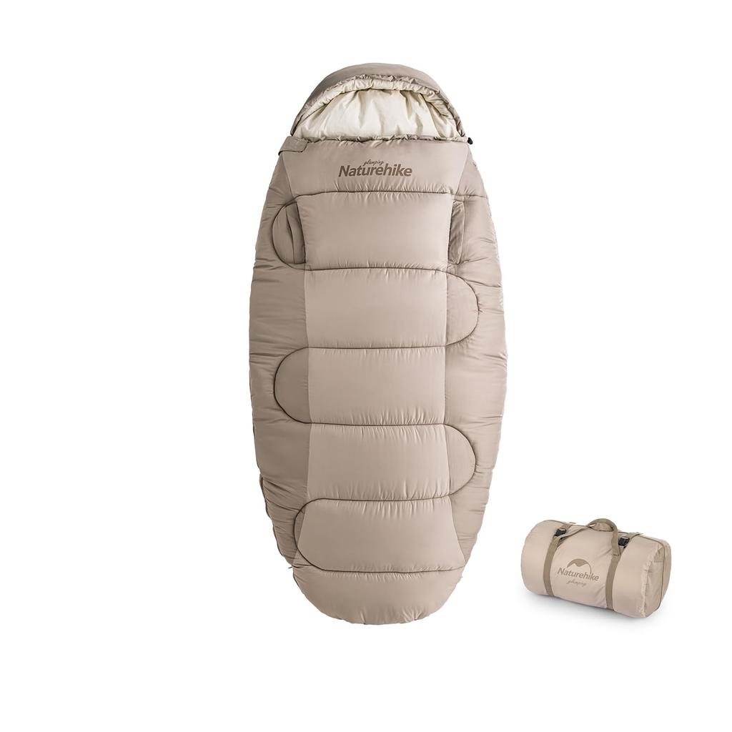 Naturehike Sleeping Ultra For 1 Sleeping In a 3 Storage Bag Included Bag, Stretchable, Compact, Lightweight, Thermal, Person, Outdoor, Camping, Car,
