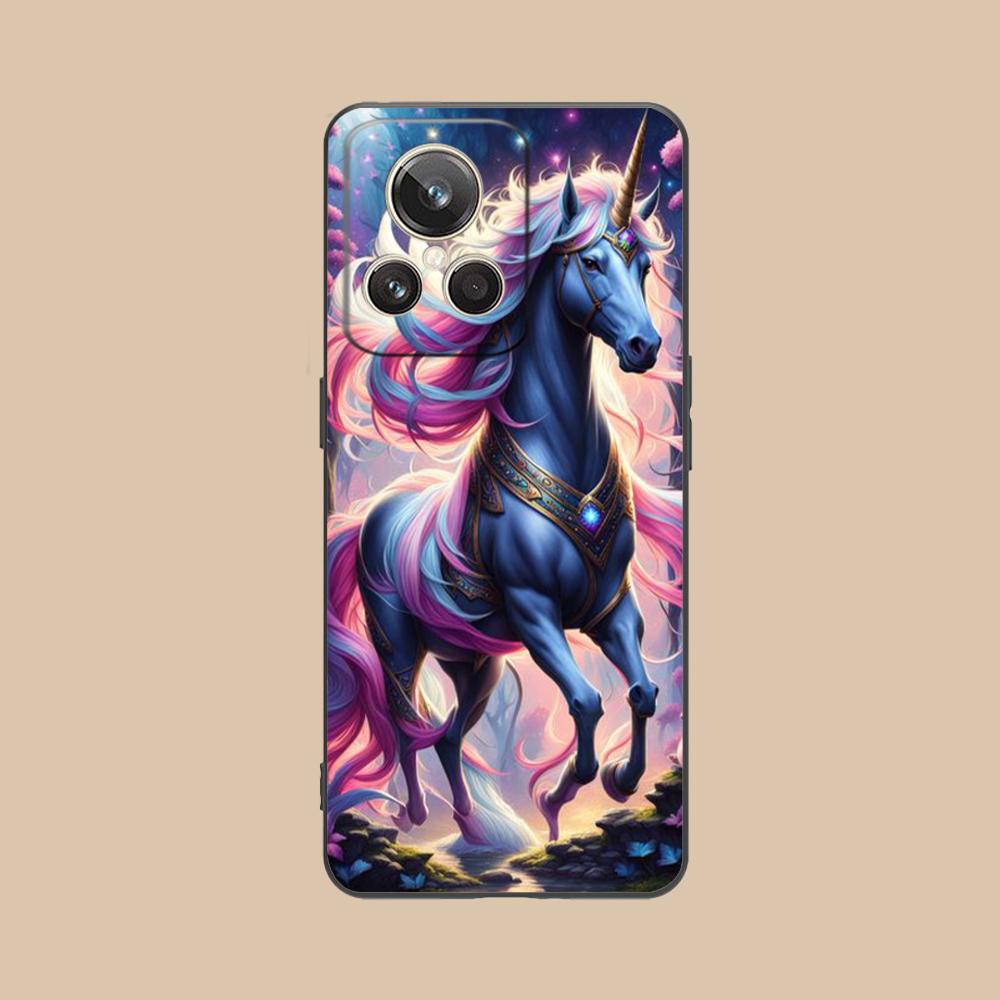 Fantasy Unicorn Mobile Phone Case for Realme GT 8 Neo Pro C75 73 71 C67 65 C55 53 C35 31 C20 15 Colorful Printing Cover Luxury
