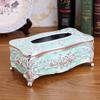 Elegant Tissue Box Cover Chic Napkins Case Holder Hotel Home Desktop Organizer