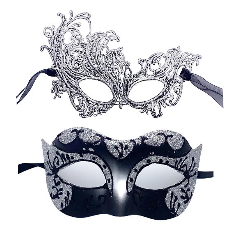 Daisy Duck Halloween Mask With Handcrafted Lace For Costume Parties And Couples
