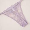 Seamless Women's Mesh Briefs Low Waist Thin Belt Thong Fashion Lace Panties  Lingerie