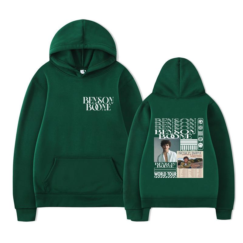 Hooded Sweater Harajuku Funny Benson Boone Sweater, Long Sleeve Men'S And Women'S Pullover
