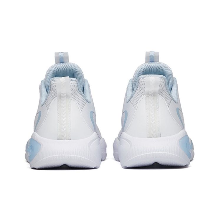 Anta Youth  Non-Slip Shock Absorbing Wear-Resistant Low-Top Running Shoes Kids sneaker White Blue 322225503-1