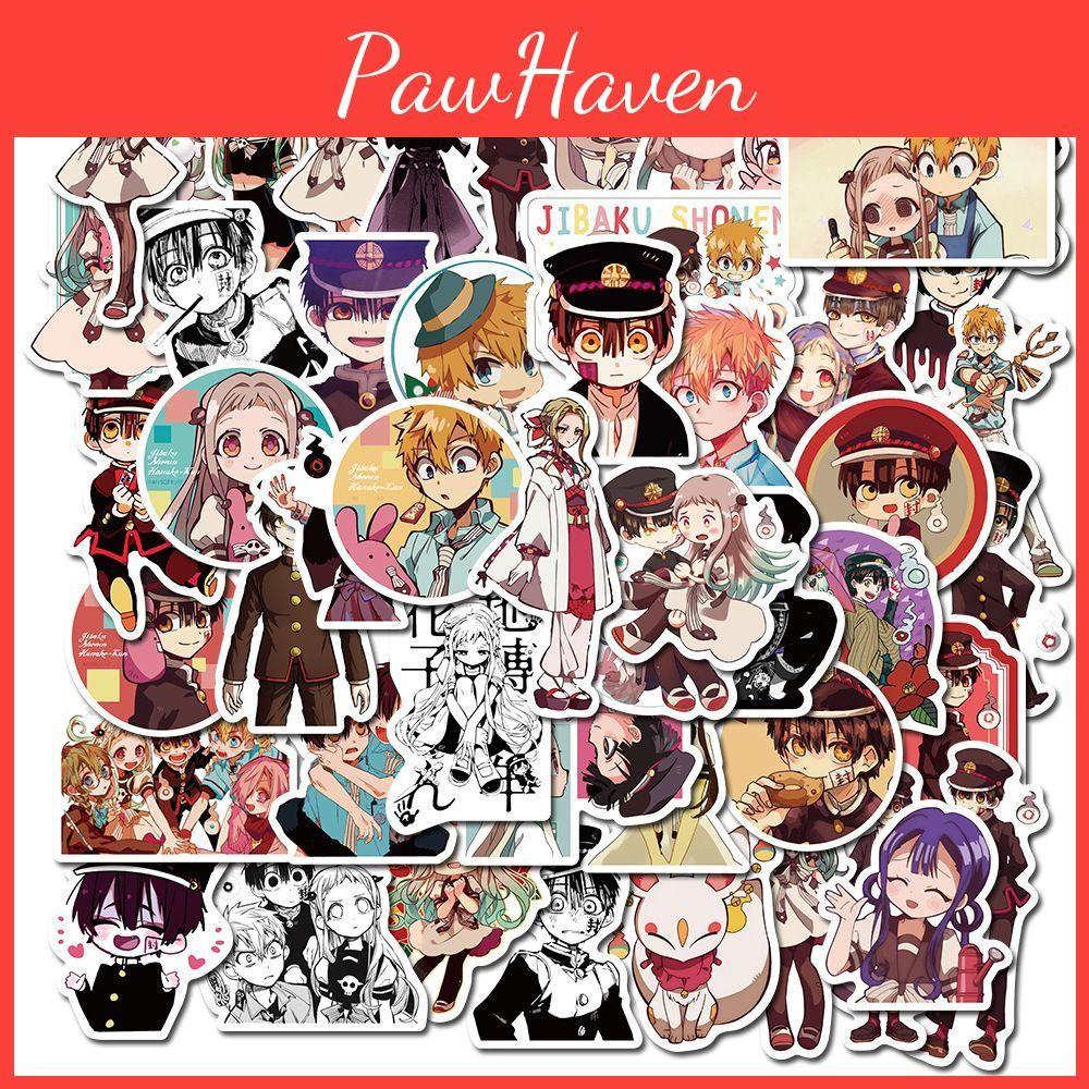 50pcs Hanakokun Toiletbound Stickers Diy Graffiti Skateboard Phone Bike Decals