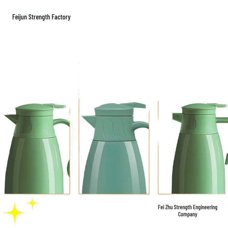 Large Capacity Press-Type Insulated Glass Liner Thermos Kettle