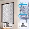 Warm Curtains, Cold and Heat Insulation, Window Screens, Sun Shading, Sound Insulation, Double Thickened Warm Curtains