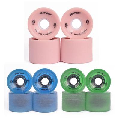 Hoge Elasticiteit 78A Geluidsarme Longboard Borstel Straatwielen voor Volwassen Skateboards