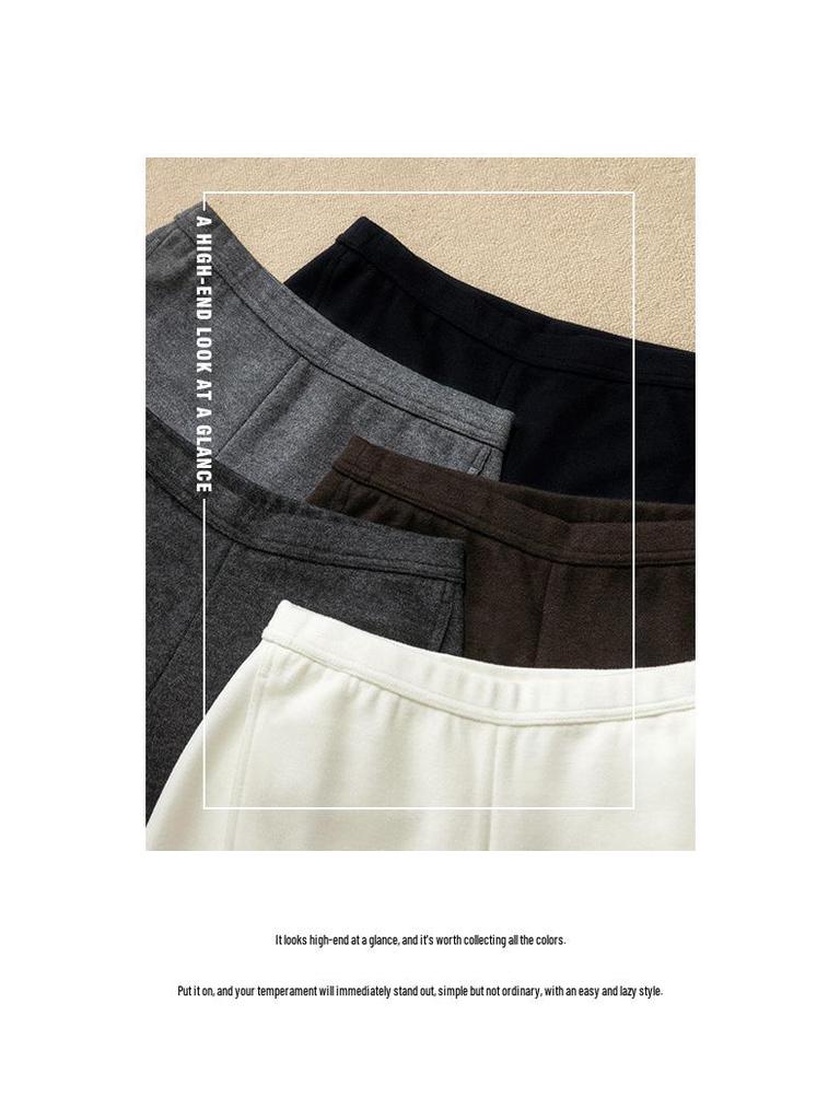 2025 Puyuan Women’s Autumn/Winter Wide-Leg Merino Wool Pants