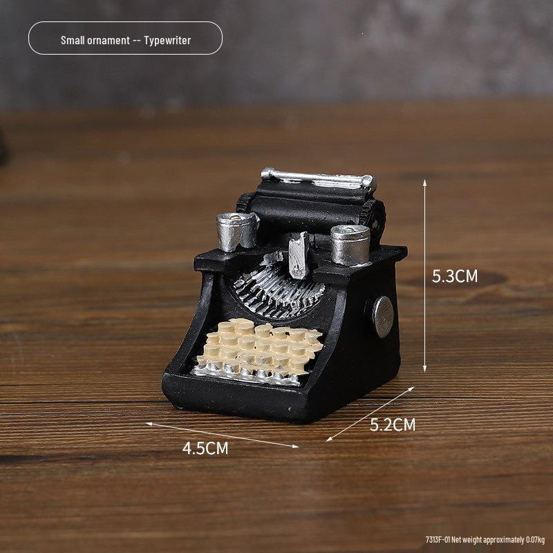 Retro Telephone and Radio Ornaments for Creative Decor