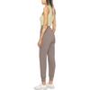 Y-3 FW22 Solid Color Tapered Ankle Sports Pants Women pants Gray HS9820