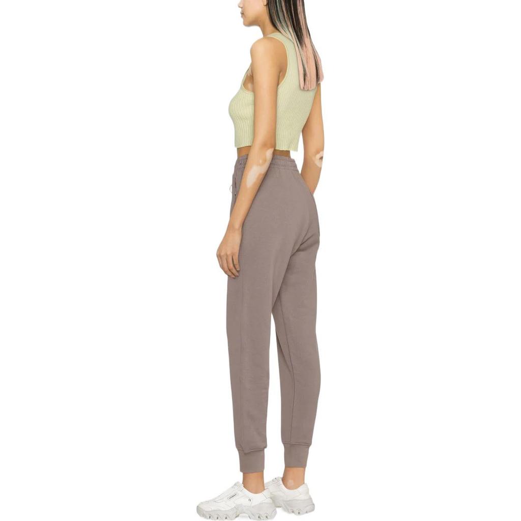 Y-3 FW22 Solid Color Tapered Ankle Sports Pants Women pants Gray HS9820