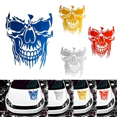 3M Graphics Hood Decal Vinyl Sticker Skull Car Auto Tailgate Window Bumper Decor