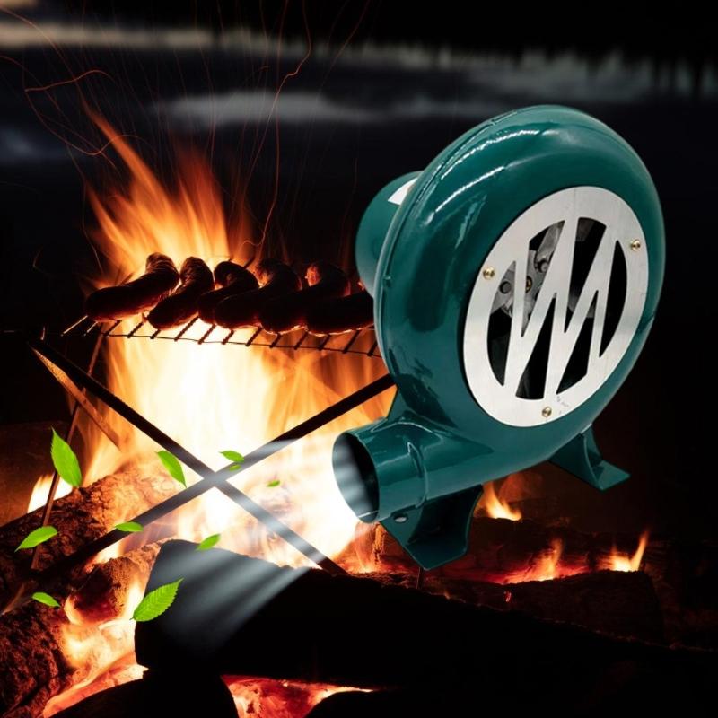 Efficient 12V Adjustable Outdoor Blower Fan Portable Barbecue Grill Aid Grill Fire Accelerators With Overload Protection