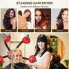 Beauty Therapy Infrared Heating Lamp Hairdressing and Drying Machine Salon Vertical Five Head Baking Lamp