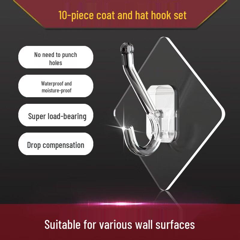 LIEI Transparent Adhesive Hook