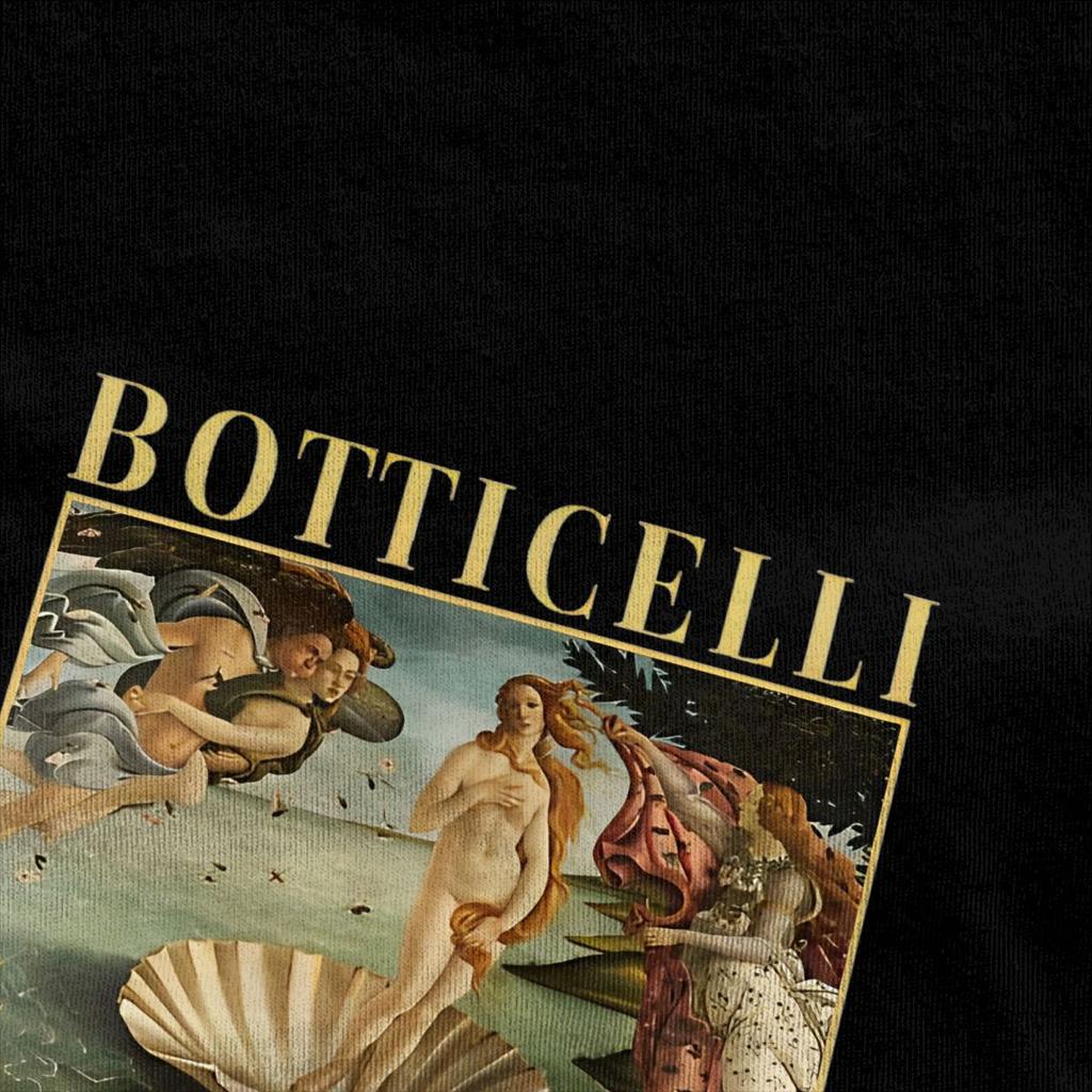 Tričko Zrození Venuše Sandro Botticelli Harajuku Trička Krátký Rukáv Streetwear Tričko Léto Bavlna O Krk Oversize Oblečení