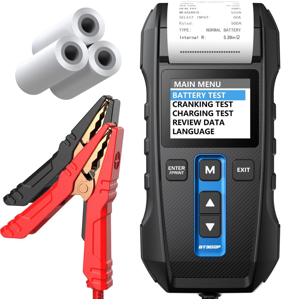 TOPDON BT300P Tester with Printer