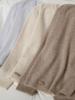Women's Clearance Cashmere Sweater - Autumn/Winter 2026 Round Neck Silk Pullover, Loose & Comfortable Style