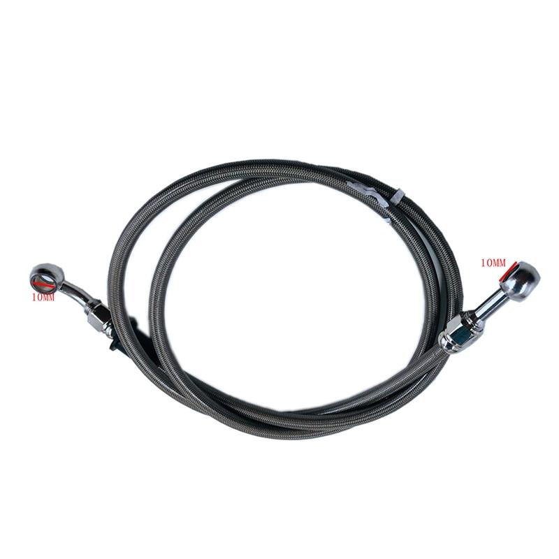 50cm-130cm Universal Motorcycle Braided Brake Clutch Oil Hose Line Pipe Tube Brake Tubing Fit For Yamaha For Suzuki For Harley