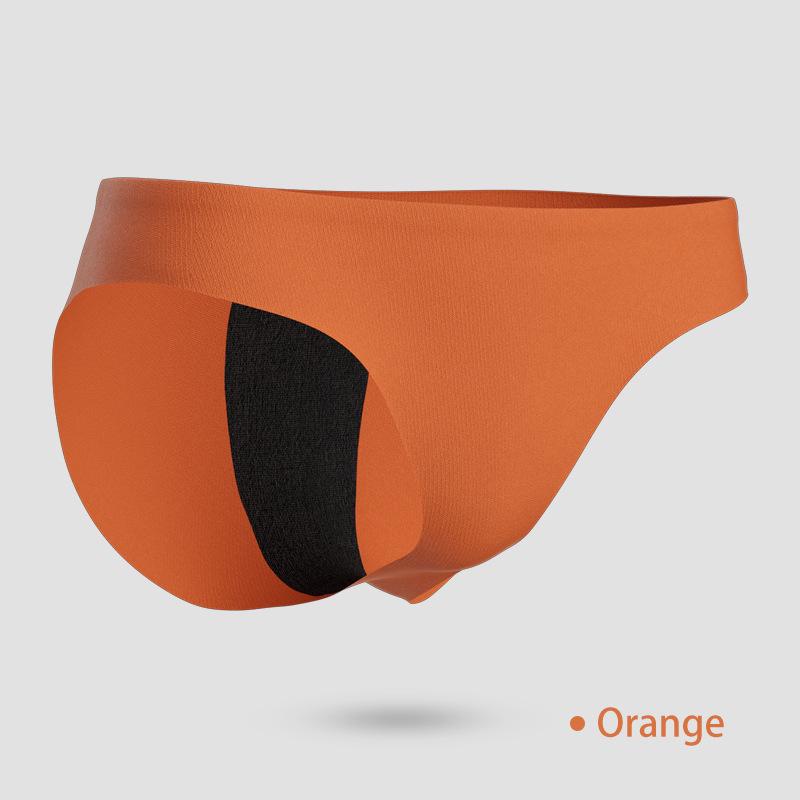 

Plus-Size High-Flow Menstrual Period Underwear - 4-Layer Adhesive T-Back 2XL тыква
