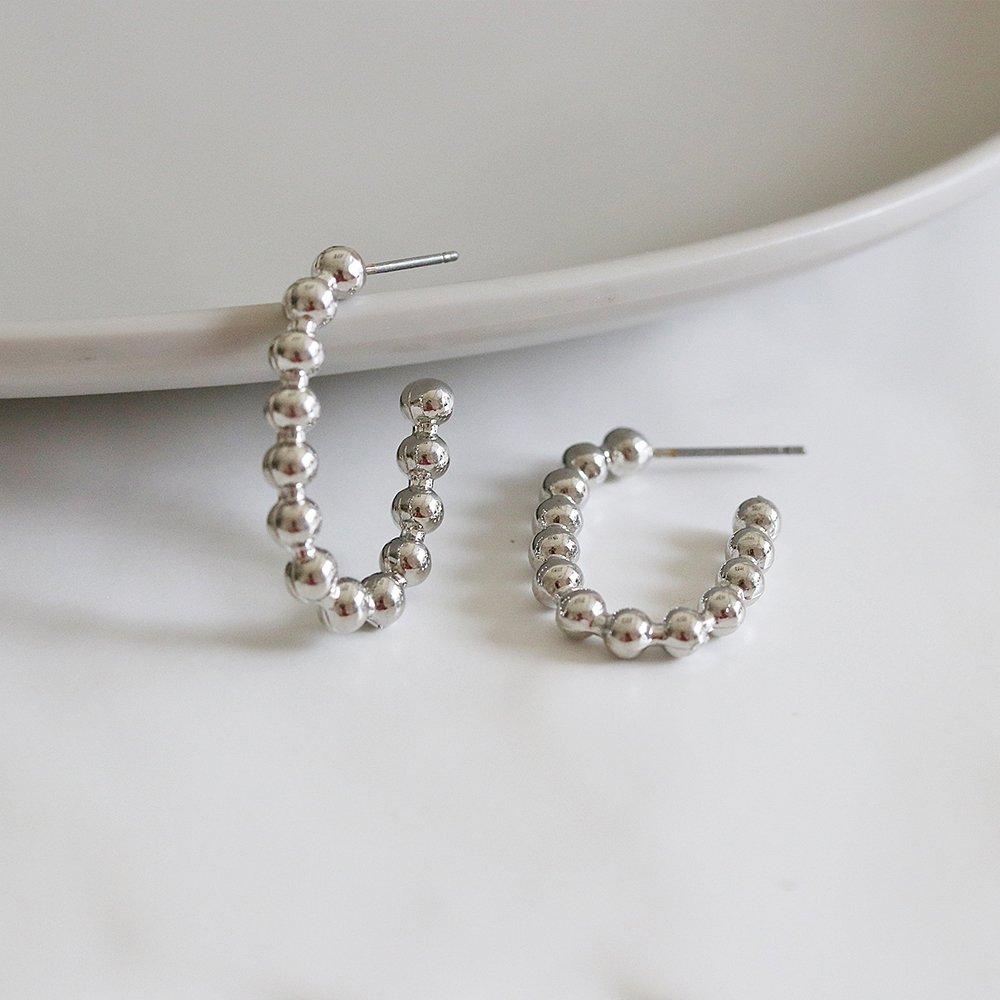 Hoya Gold Silver Ball Jihejung Song Hye-kyo Ring Earrings