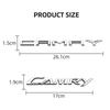 1pc 3D ABS High Quality Camry Sticker Car Letter Front Emblem Rear Tail Trunk Decals Badge Sticker Decal for Toyota Camry