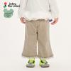 JNBY Girls' Denim Cropped Flared Pants