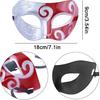 14 Pieces Masquerade Masks, Messar Half Face Mardi Gras Masquerade Mask Venetian Masks Set for Carnival Prom Ball Fancy Dress Party Supplies Costume