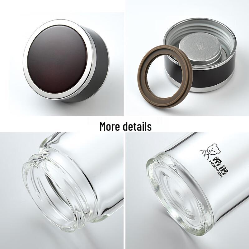 Heenoor Single-Layer Glass Water Bottle