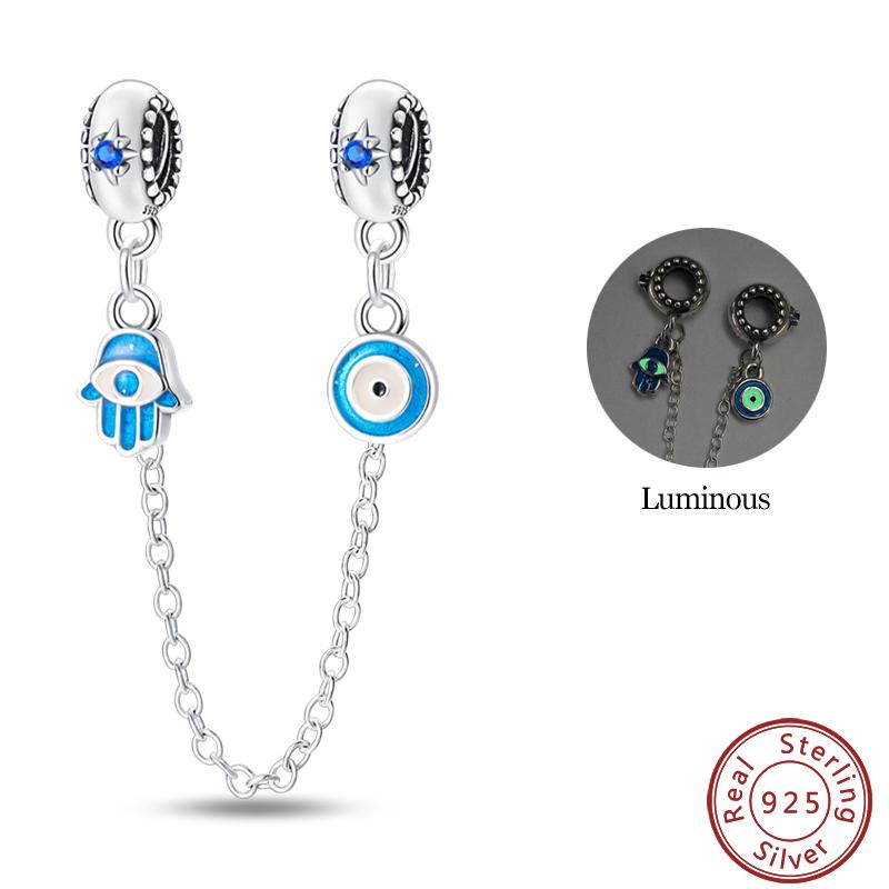 Vendi Charms a Catena con Animali, Piante, Viaggio, Design di Moda, Perline in Argento 925, 3mm, Fai da Te, Creazione di Gioielli Fini