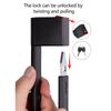 Folding Bicycles Security Lock Weather proof Foldable Bike Lock Rustproof Lock with 2 Key For Commuters Secure Cycling