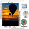 5D Diy Diamond Painting Hot Air Balloon Cross Stitch Full Diamond Embroidery Mosaic