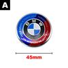 1 Uds pegatina para volante de coche emblema de coche accesorios de decoración para BMW G22 F30 F10 X3 X5 X6 E39 E46 E36 E90 G20 YNEPB1