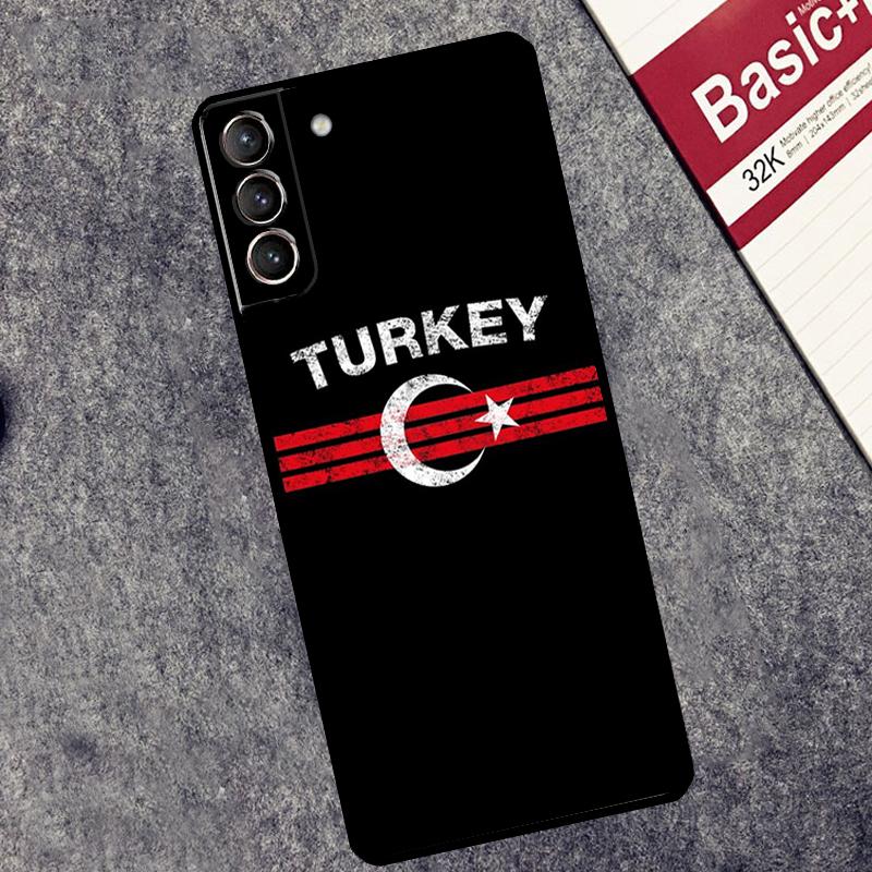 Custodia Bandiera Turchia Per Samsung Galaxy S26 S25 S24 Ultra S20 FE S21 S22 S23 Plus S10 S25 FE Cover Couqe