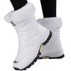 Non-slip Snow Boots Women Plush High-top Boots Warm Cotton Shoes Winter Outdoor Sneakers for Hiking Walking