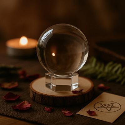Crystal Ball With Stand 60mm
