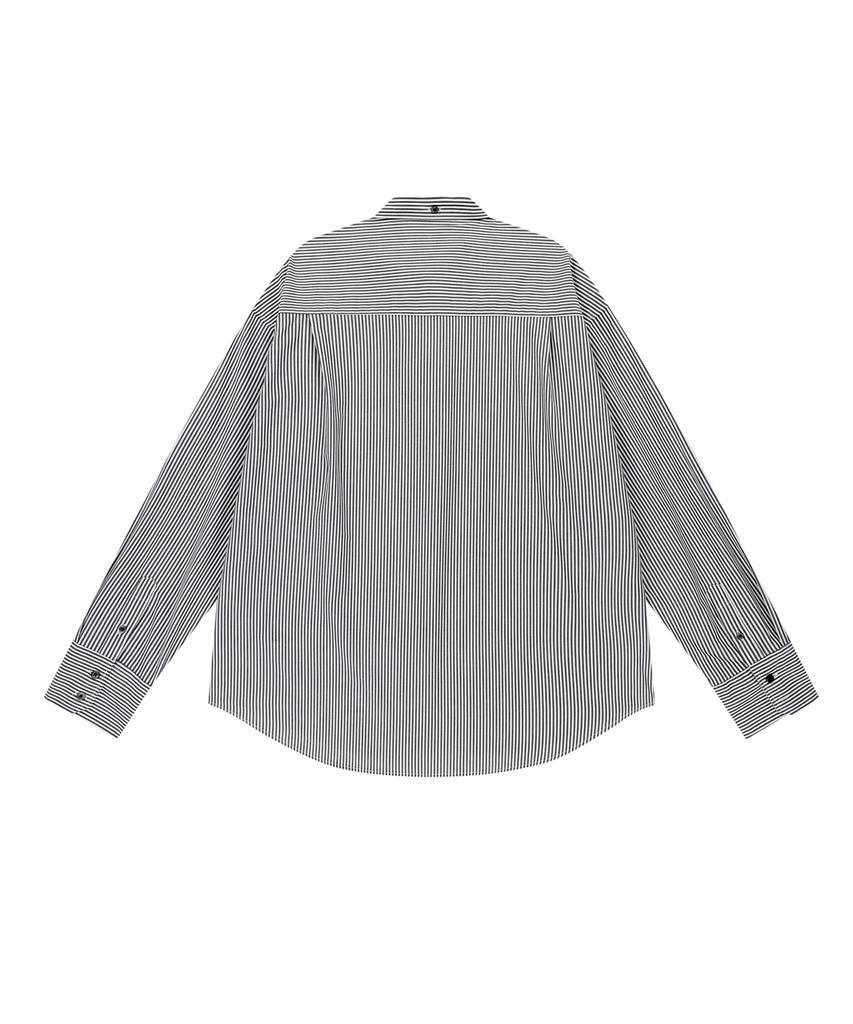 ENDOOR Piano Over Shirt (Black Stripe)