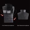 Elder Gift Water Repellent Scarf Skiing Vest Wrap for Neck and Shoulder Back Winter Neck Warmer Outdoor Hikers Elder