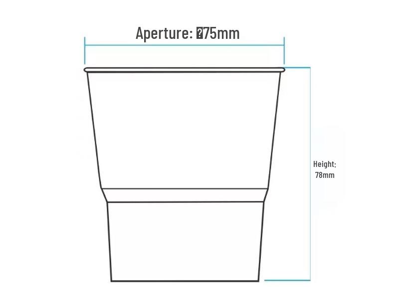 Disposable 8oz Frosted Plastic Cups