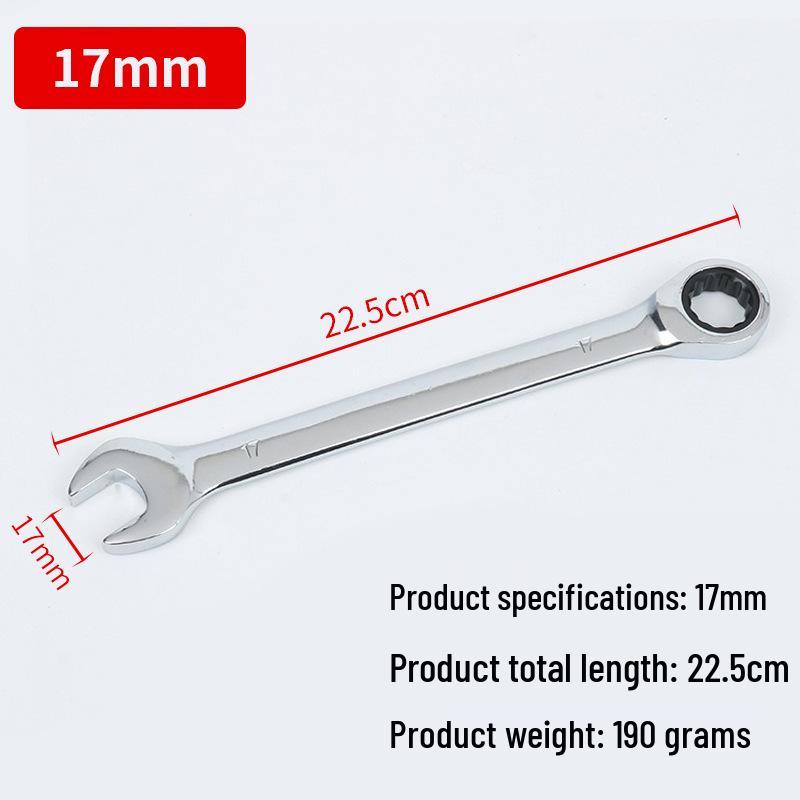 Multifunctional Double-End Ratchet Wrench for Auto Repair