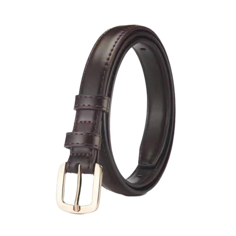 Korean Fashion Simple Belt Women's Belt Imitation Leather Belt Belt Versatile Multi-color Celeb O3Z9