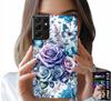 Custodia Per Samsung Galaxy S21 Ultra - Fiori Rosa Floreale Case + Pellicola