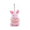 Classic Popular Anime Official Winnie The Pooh Piglet Roo Plush Doll KeychainPendant Bag Charm Childrens Christmas Birthday Gift