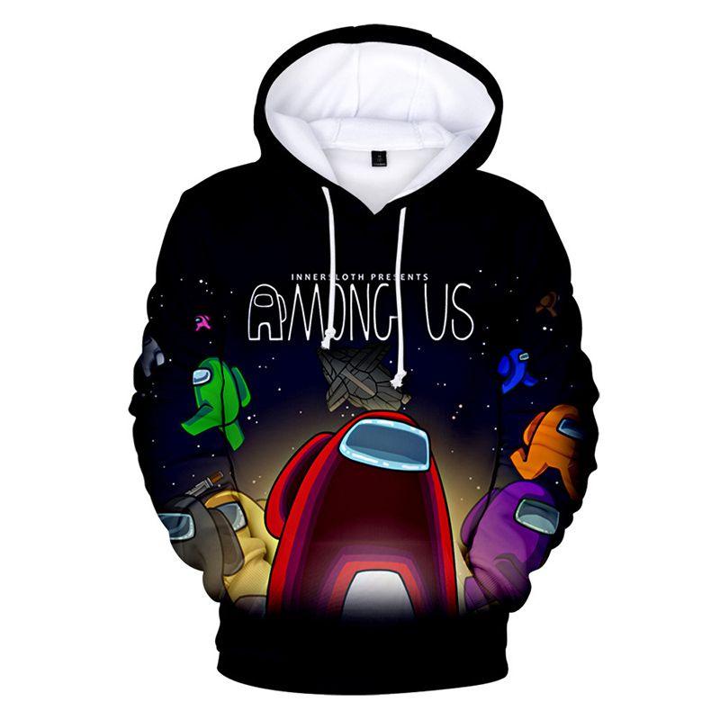 Among Us Unisex Hoodie Sweatshirt For Casual And Sports Activities
